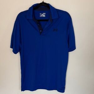 Under Armour Men's Royal Blue Polo